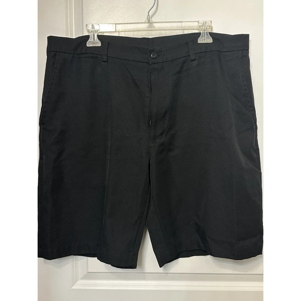 Ben Hogan Men's Stretch Golf Shorts Size 38 Black Mid Rise Casual‎ Athleisure